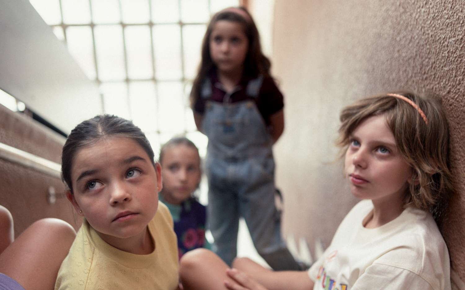 La niña de la cabra